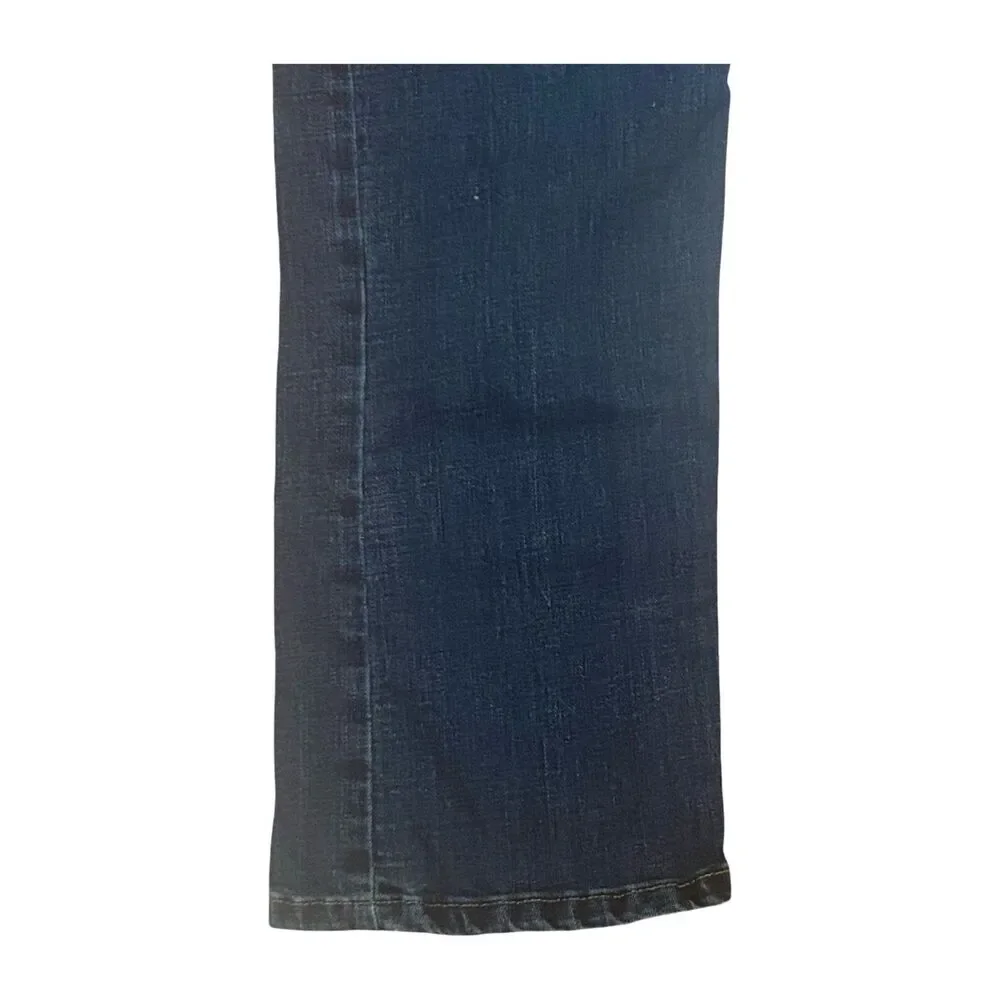 Wrangler Men's Slim Straight Blue Denim Jeans 38x32